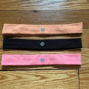 Lulu lemon athletic headband bundel